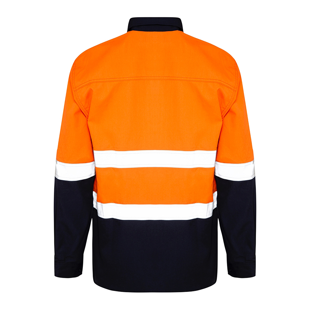 Hi-Vis-Long-Sleeve-Day-Night-150G-Work-Shirt-3