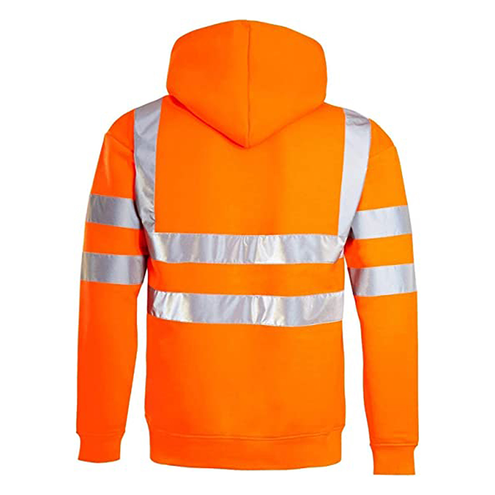 Men-Hi-Vis-High-Visibility-Sweatshirt-Hooded-Jumper-Fleece-Workwear-Hoodie-8