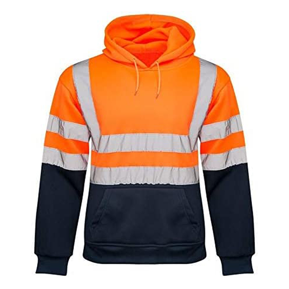 Men-Hi-Vis-High-Visibility-Sweatshirt-Hooded-Jumper-Fleece-Workwear-Hoodie-2