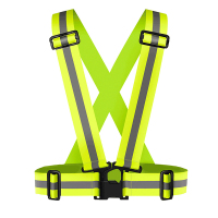 Safety-High-Visibility-SportWork-Safety-Vest-and-Sleeves-Lime-2