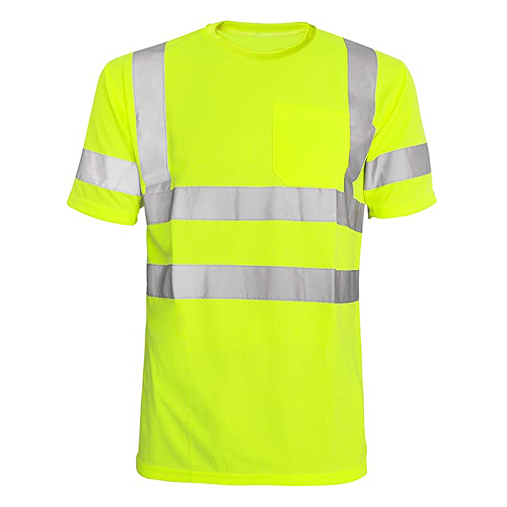 High-Visibility-T-Shirt-with-Short-Sleeve-Reflective-Strips-Neon-1