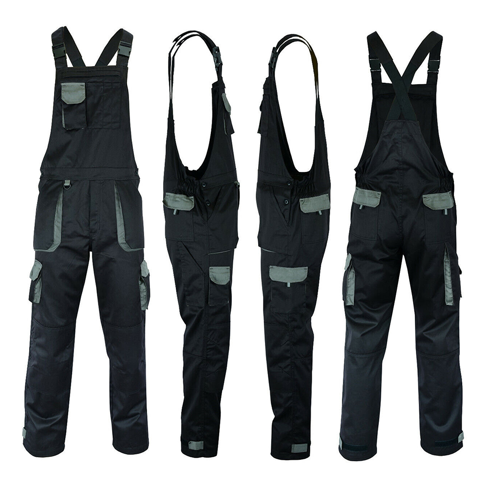 Bib-and-Brace-Dungarees-Painters-Decorator-Engineers-Work-Wear-Overall-3