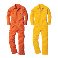 Work-coveralls-jumpsuit-Speed-Suit-Coveralls-Yellow-Orange-3