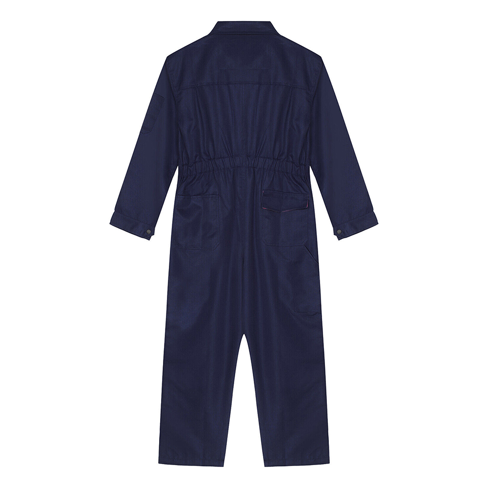 Mens-Mechanic-Uniforms-Long-Sleeve-Zip-Up-Coverall-Stain-Wrinkle-Resistant-Work-Jumpsuit-5