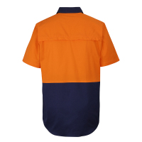 Hi-Vis-Close-Front-SS-150G-Work-Shirt-4