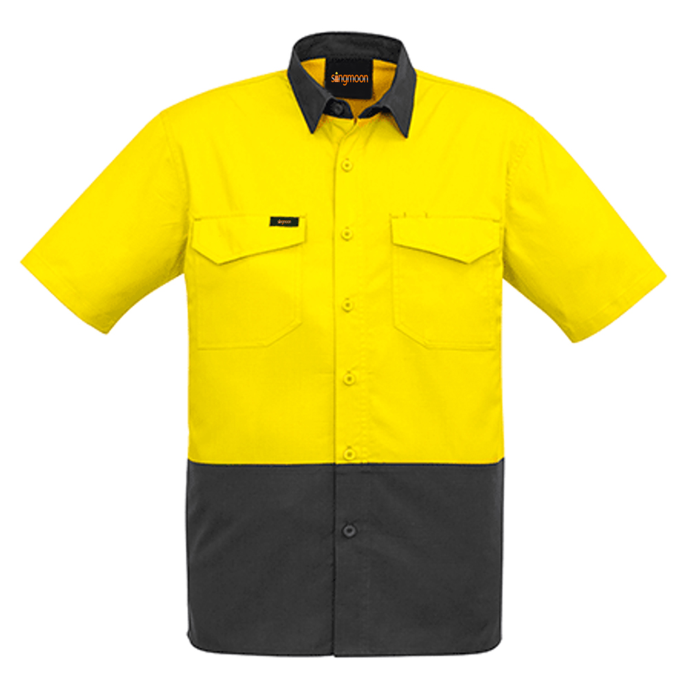 2-tone-hi-vis-cool-short-sleeve-lightweight-gusset-cuff-shirt-4