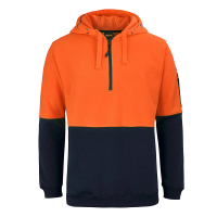 hi-vis-Sweatshirts-half-Zip-Hoodie-4