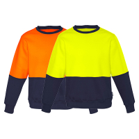 Hi-Vis-Crew-Sweatshirt-Worker-fleece-3