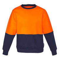 Hi-Vis-Crew-Sweatshirt-Worker-fleece-5