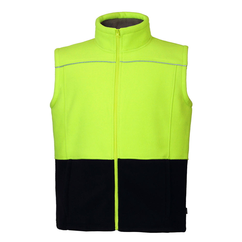 Hi-Vis-2-Tone-Zip-Front-Safety-Vest-fleece-vest-2