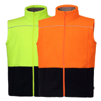 Hi-Vis-2-Tone-Zip-Front-Safety-Vest-fleece-vest-3