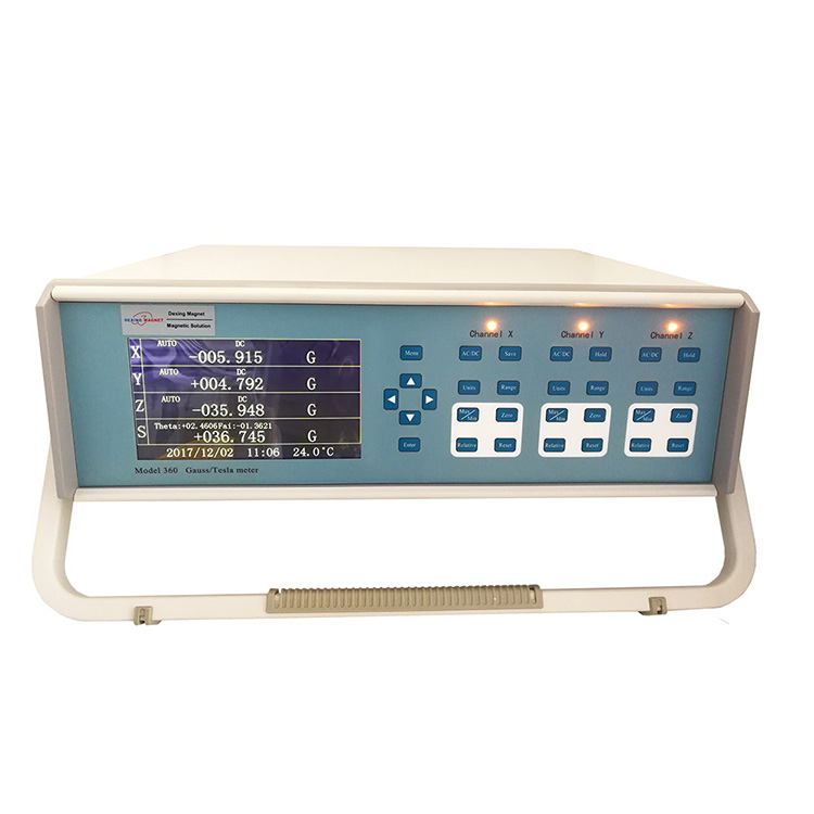 Gaussmeter Professionale AC/DC - Misuratore Campo Magnetico 3000mT, Teslametro Con Sonda E Software PC - Foto 3