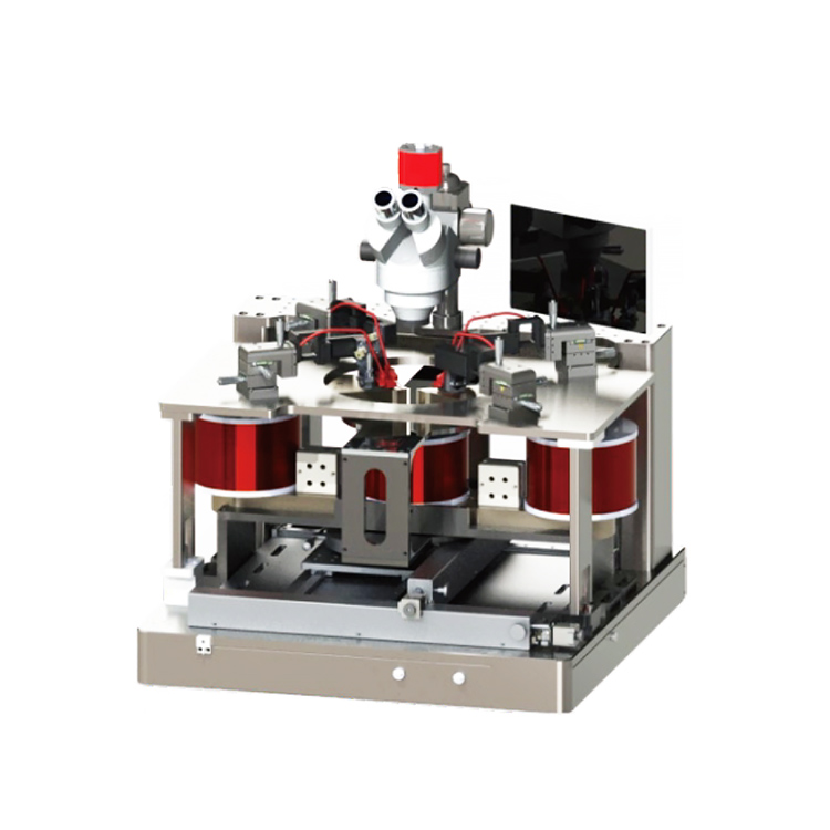 Wafer level magnetic field probe station