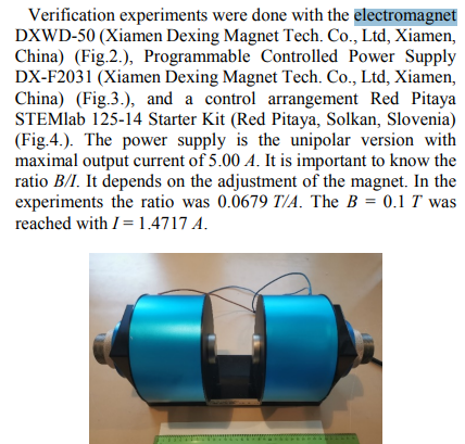 The Application of DXWD-50 Electromagnet in Analysis of NMR Signal for Static Magnetic Field Standard