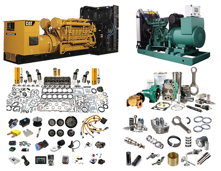 Diesel generator & spare parts