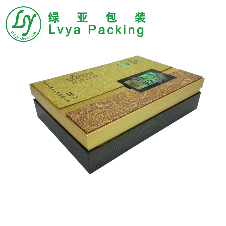 TEAbookstylegoldcolorboxwithinlayandgoldhotfoilstamping-4