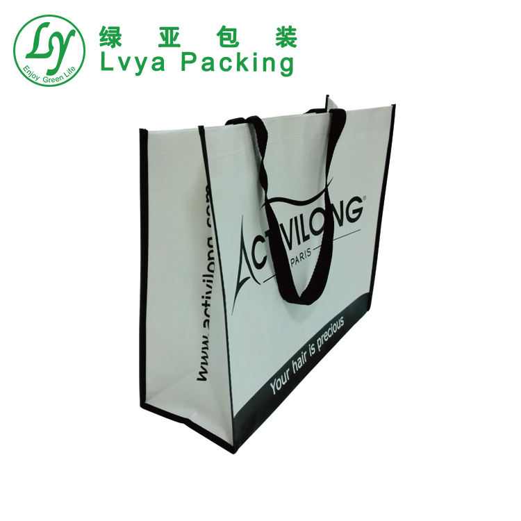 CustomLongPromoprintedreusablebagsNonWovenShoppingBag-5