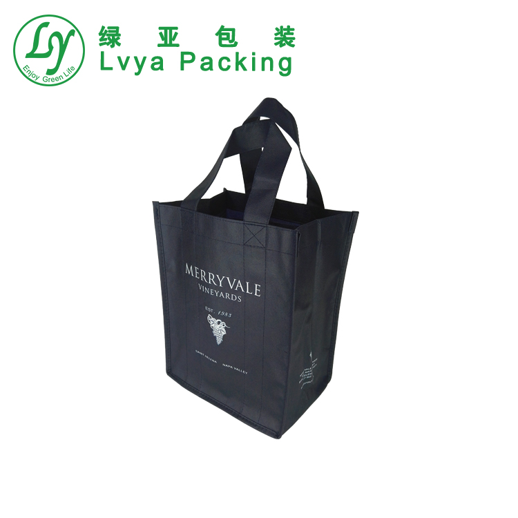 GroceryNonWovenWineBag246BottlesReusableShoppingBag-1