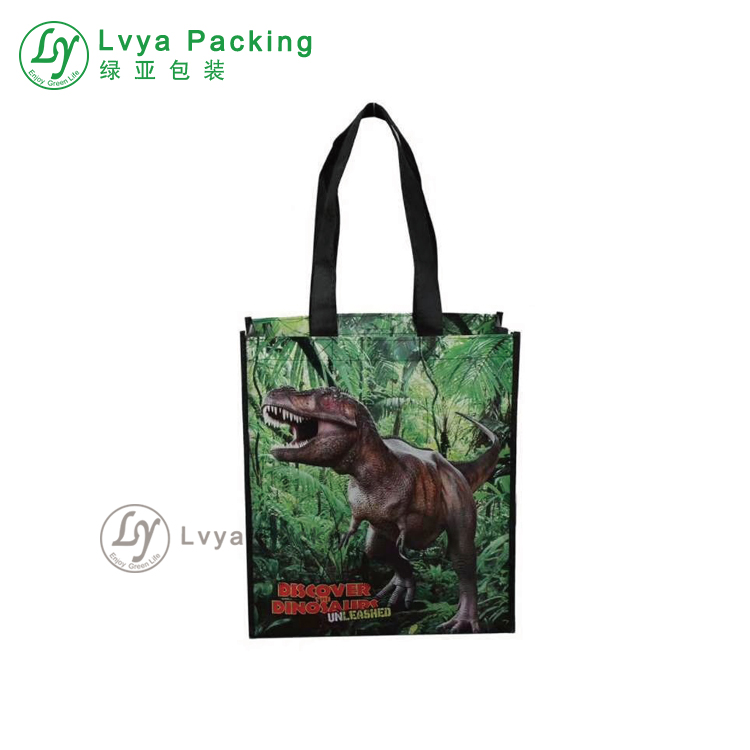 CustomBigLaminationPPNonWovenToteShopperBags-1