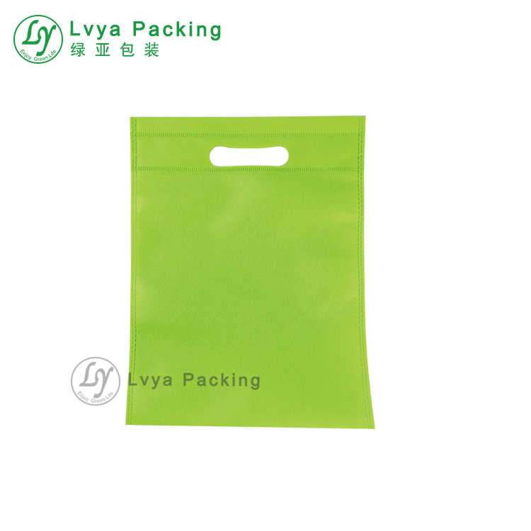 CustomPromotionalToteBagRecycledShoppingDieCutNonWovenBag-4