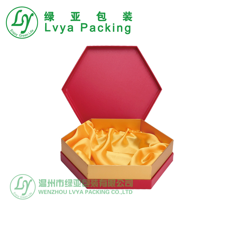 Customlogogiftboxpackagingspeciallyshapedhexagonalgiftrigidpaperbox-3