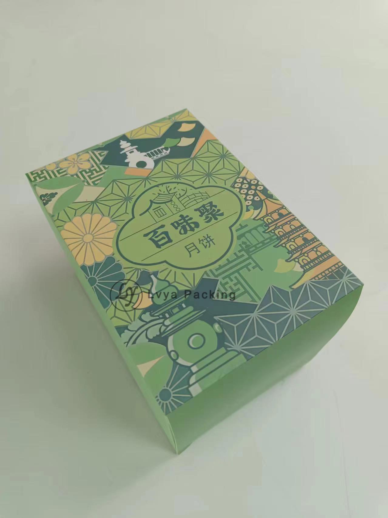 HighQualityFoldableLuxuryPaperCardMooncakePackagingBox-6