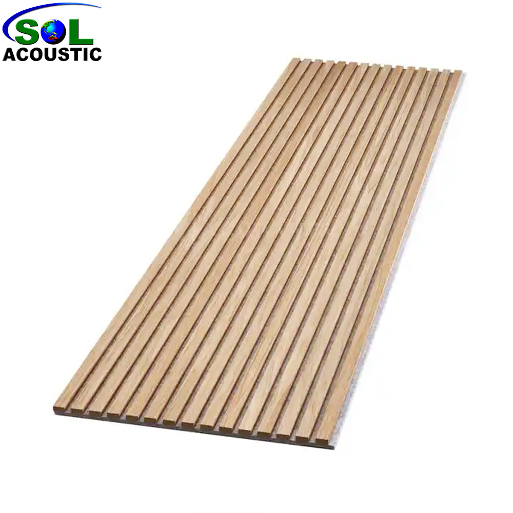 SOLACOUSTICbuildingmaterialinteriorWallCeilingDecorationFlutedWoodSlatBoardPanels-625