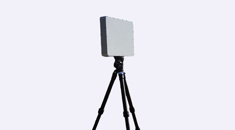 Ground monitor radar AESA