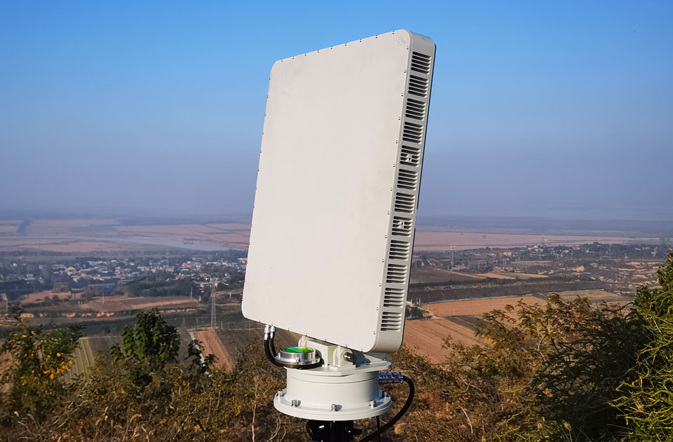 UAV monitor radar AESA