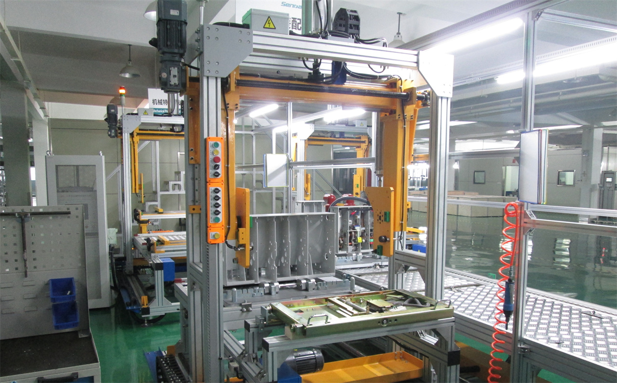 Vacuum circuit breaker production line