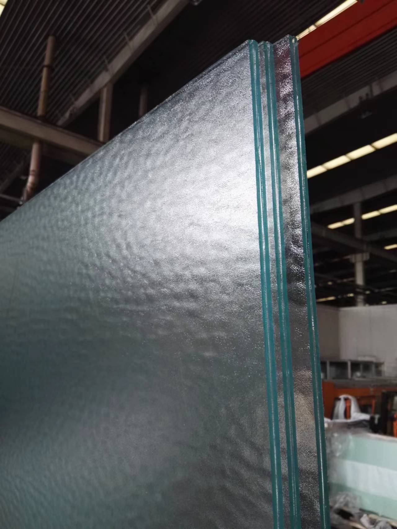 laminated glass 压花夹