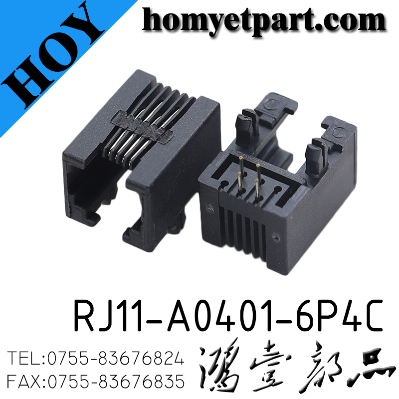 RJ11-A0401-6P4C