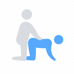 Doggy style, kamasutra, pose, sex icon - Download on Iconfinder