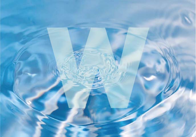 W-water