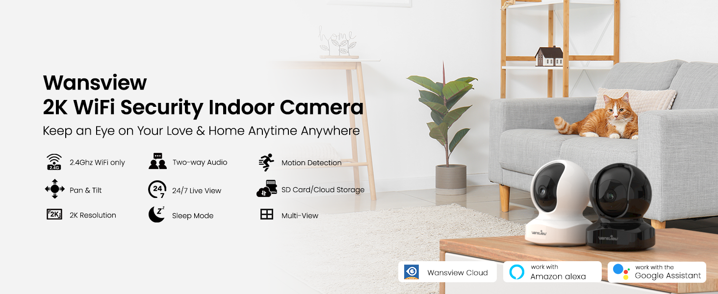Wansview 2K Security Camera: Ultimate Indoor Monitoring