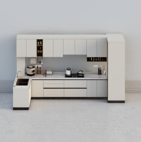 现代-厨房白色橱柜