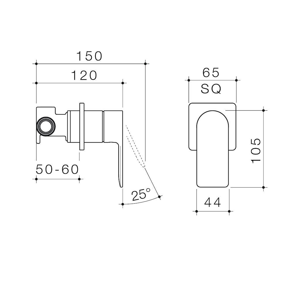 52387_99649C6A_99649B6A_99649BB6A_99649GM6A_99649BN6A_Urbane_II_Bath_shower_mixer_Square_Cover_Plate_SALES_KIT