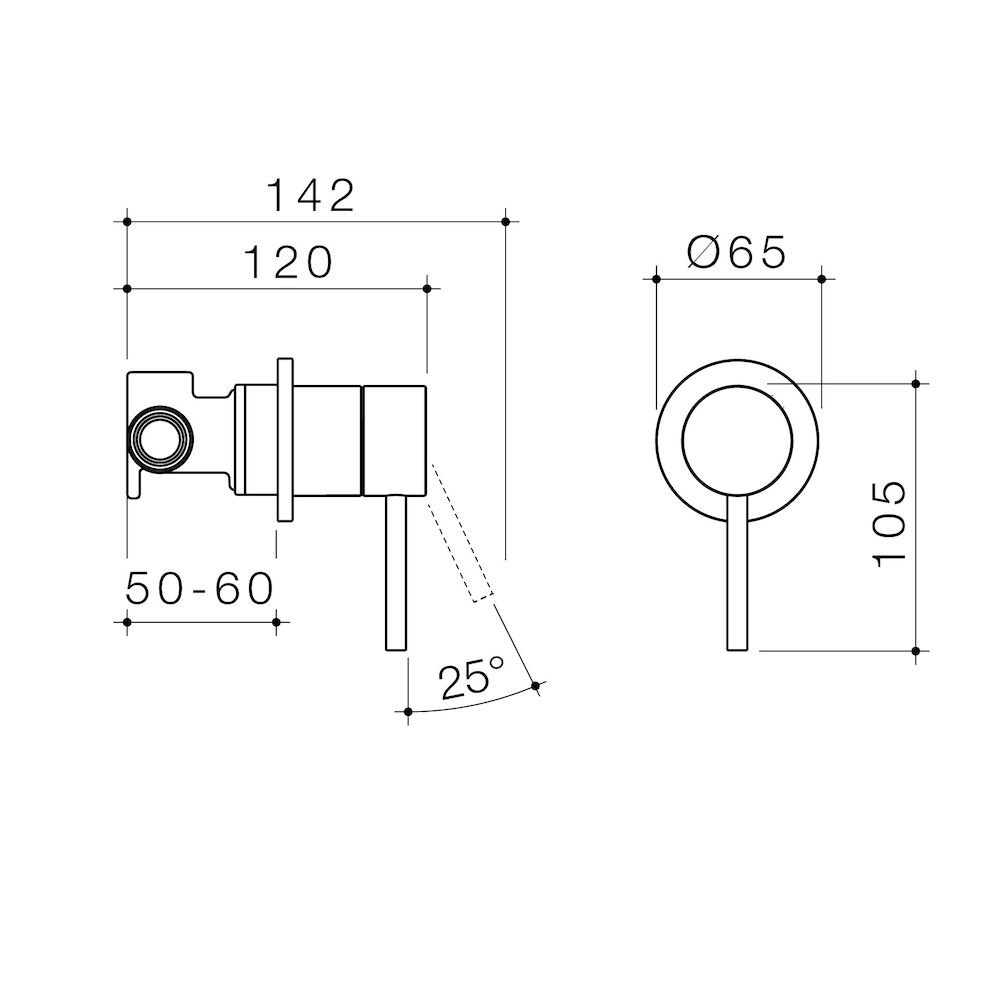 51695_96360C_96360B_96360BB_96360BN_96360GM_Liano_II_Bath_Shower_Mixer_-Round_Cover_Plate_Sales_Kit