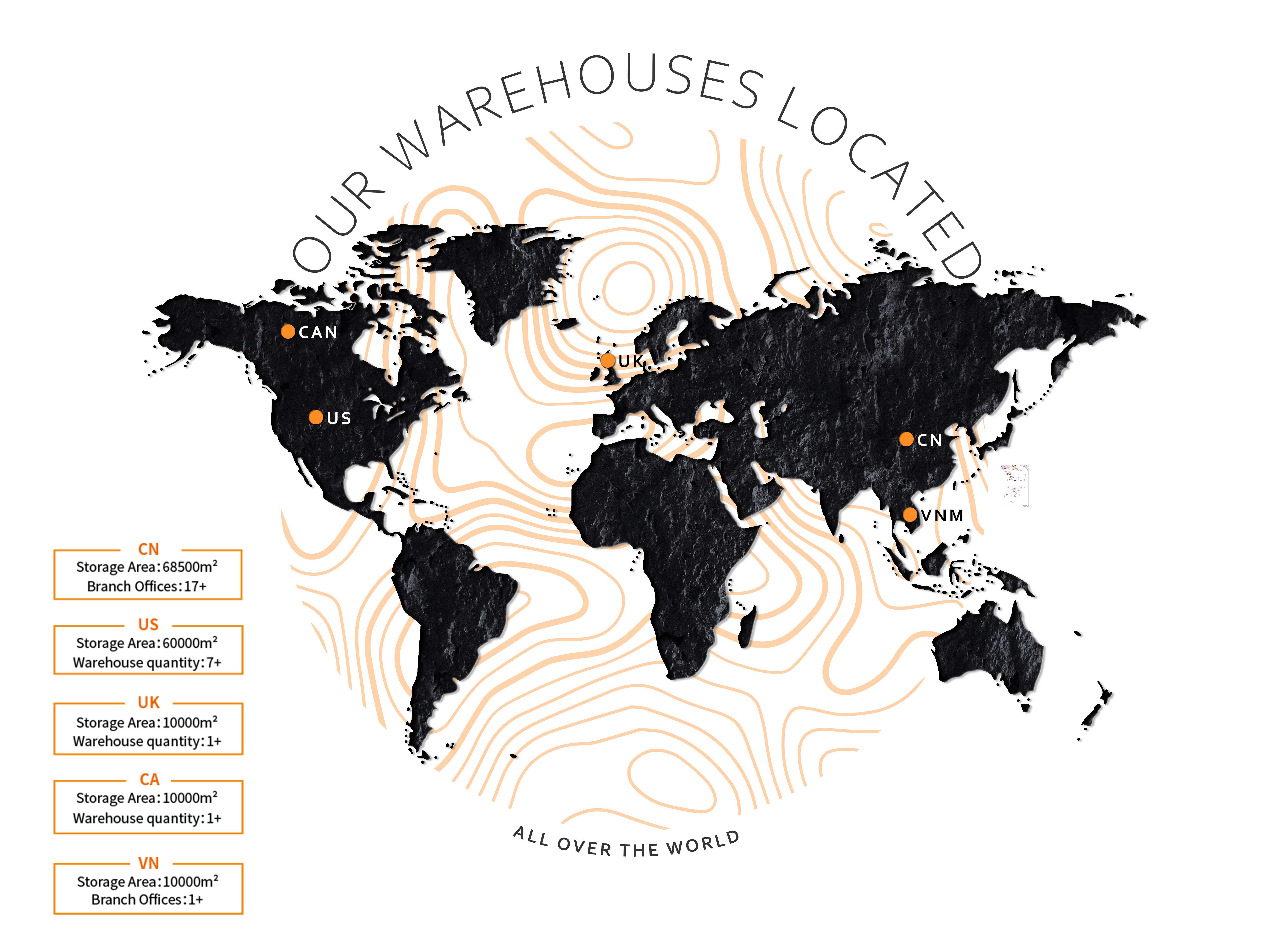 linktrans warehouses located