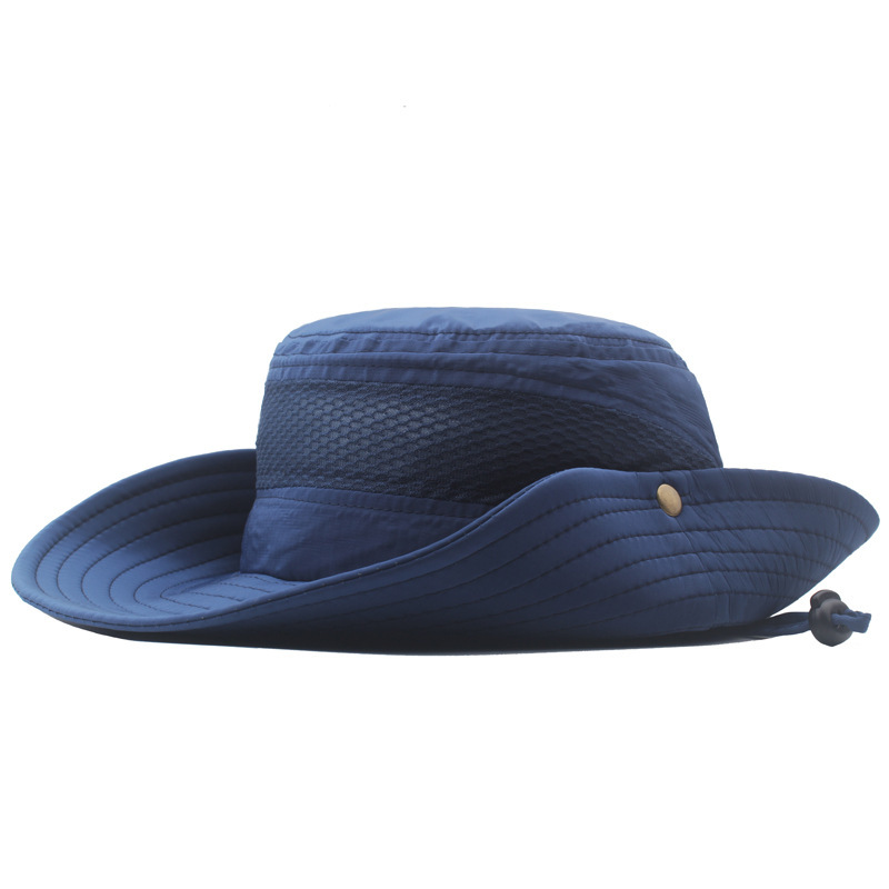 OutdoorFishingHatWide-BrimmedSunHatforMenWomenHikingBeachHat-10012