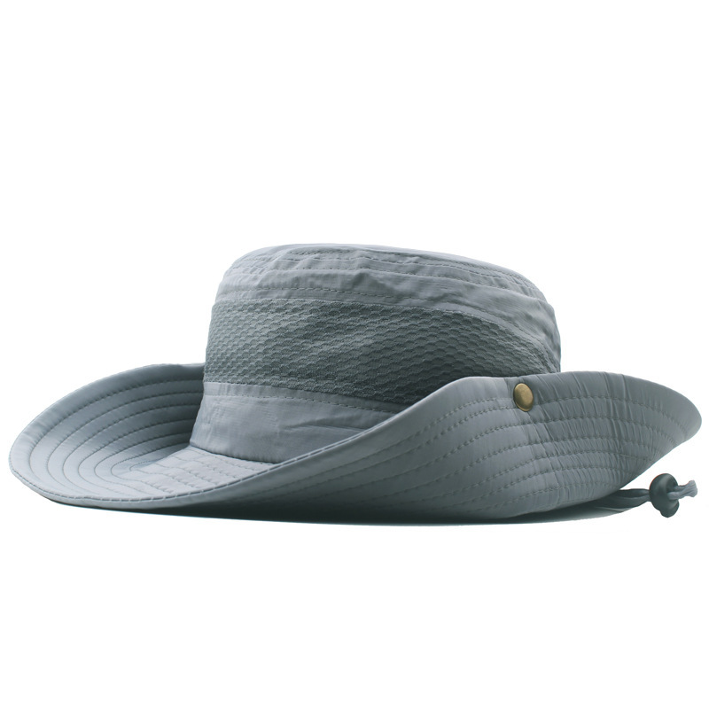 OutdoorFishingHatWide-BrimmedSunHatforMenWomenHikingBeachHat-10013