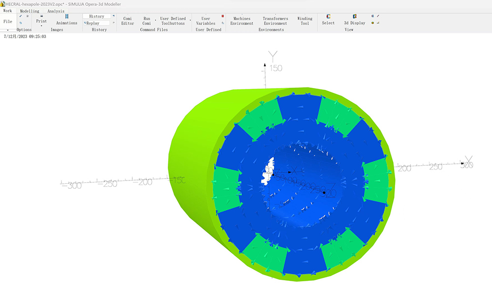 3d modeller of ECR Ion Source