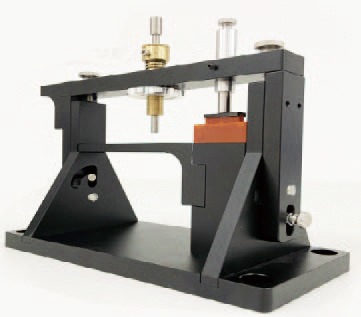 Laser Vibrometer + Thin Film Cantilever Beam Test Fixture