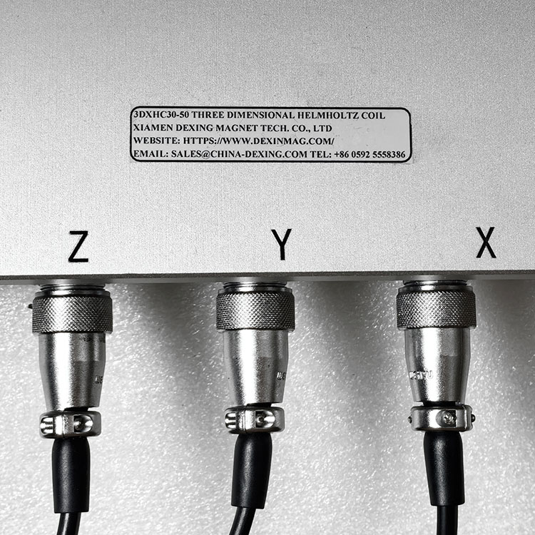 wiring of 3DXHC30-50 3 Axis Helmholtz Coil