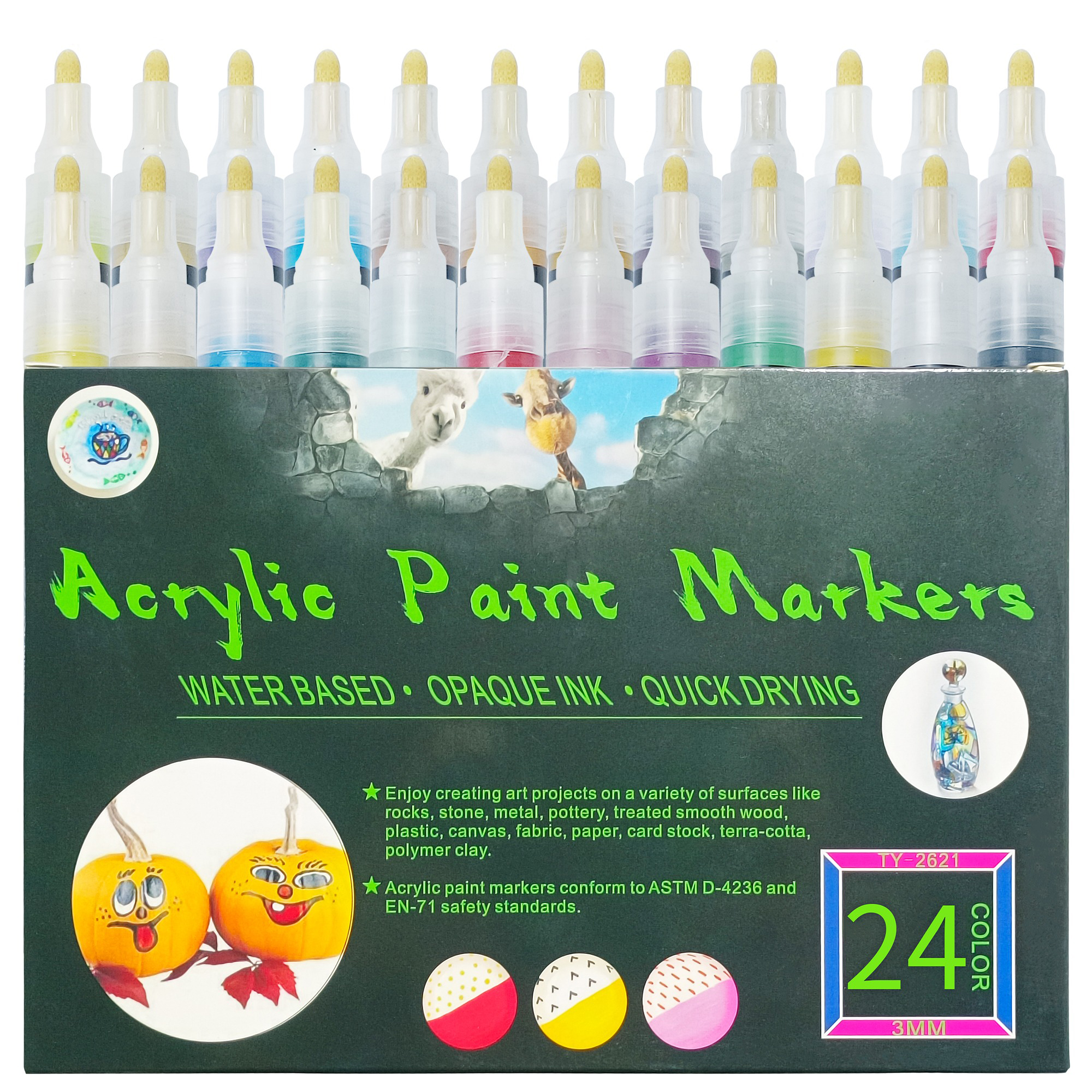 Acrylic Marker24-2