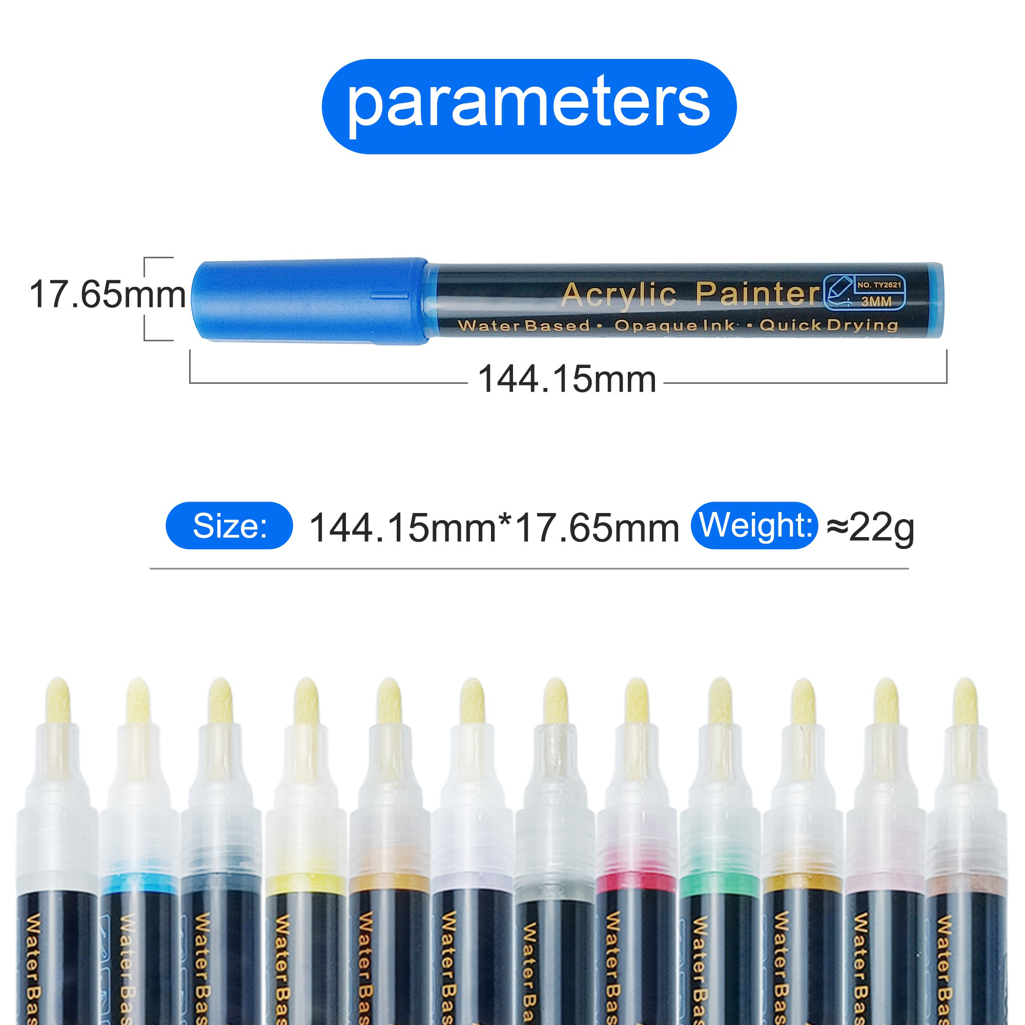 Acrylic Marker12-11