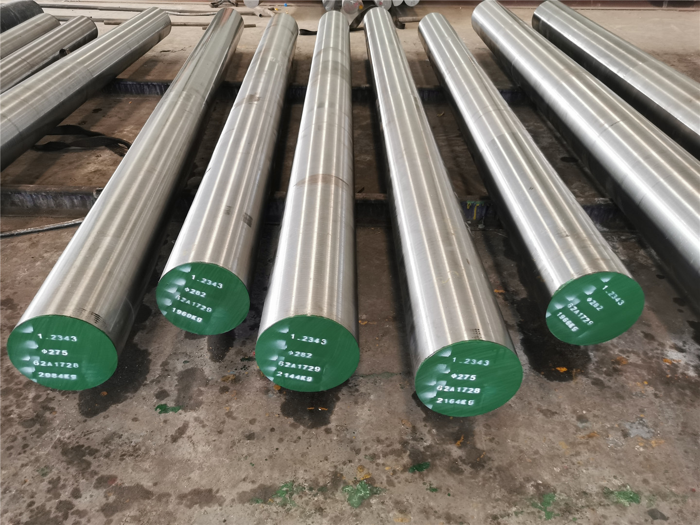 1.2343 round bars, 1.2343 EFS steel, 1.2343 forged round bars, 1.2343 steel composition, 1.2343 steel heat treatment