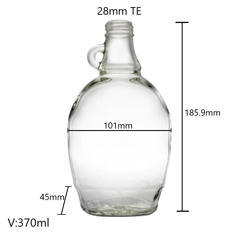 Syrup Bottle Size