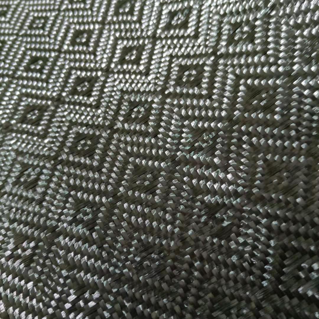 CarbonFiberJacquardFabric-LozengeType碳纤维提花布-菱形纹-7