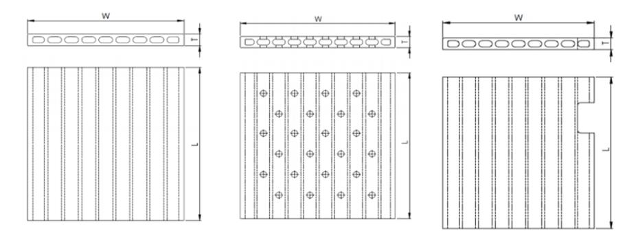 Cordierite Mullite Extruded Plate